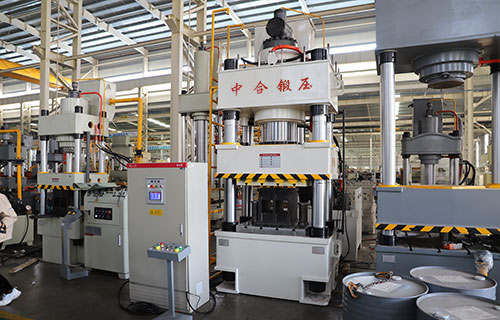 500噸四柱液壓機(jī)-快速?zèng)_壓成型設(shè)備